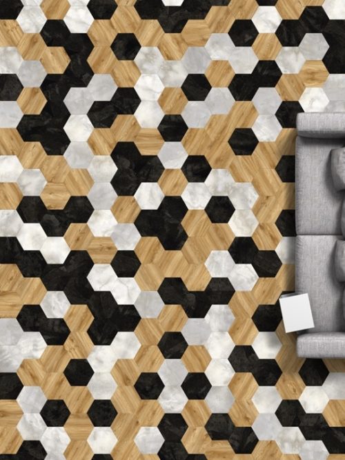 Moduleo Big Hexagon 260-Dryback