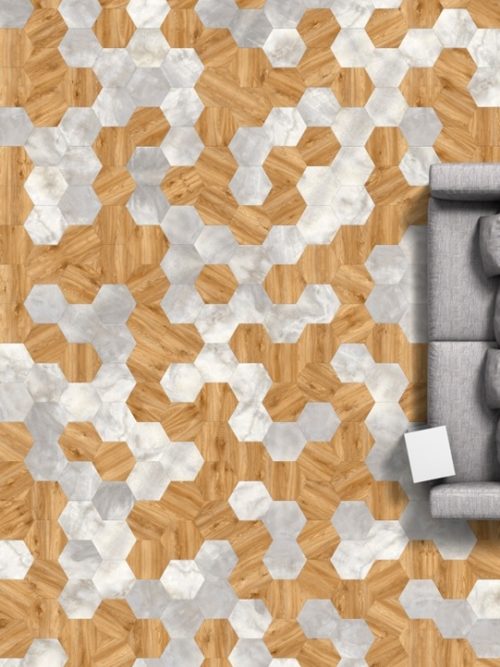 Moduleo Big Hexagon 261-Dryback