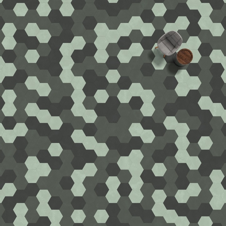 Moduleo Big Hexagon 420-Dryback