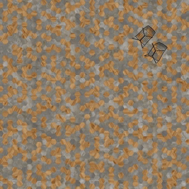 Moduleo Hexagon 323-Dryback