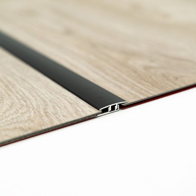 Rigid T-Profiel ZWART