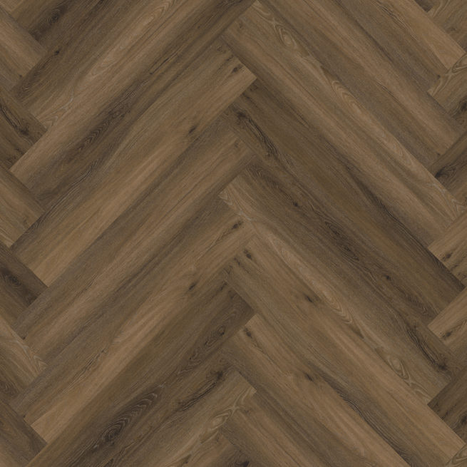 Moduleo Spigato Visgraat Warm Brown