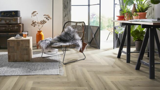 Spigato visgraat Light Oak (Essenzo) Click - Afbeelding 2